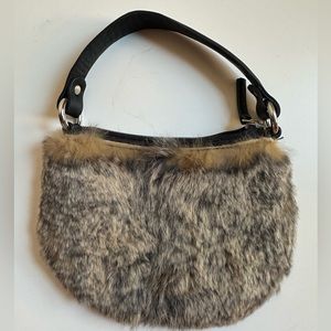 Donna Karan mini Fur purse gift with any purchase of $75